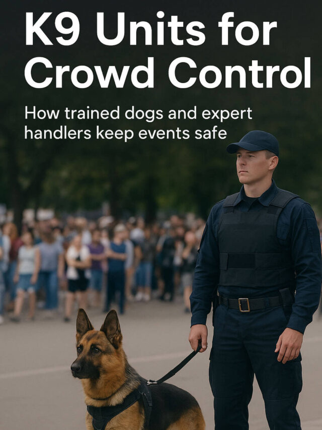 K9 Units for Crowd Control