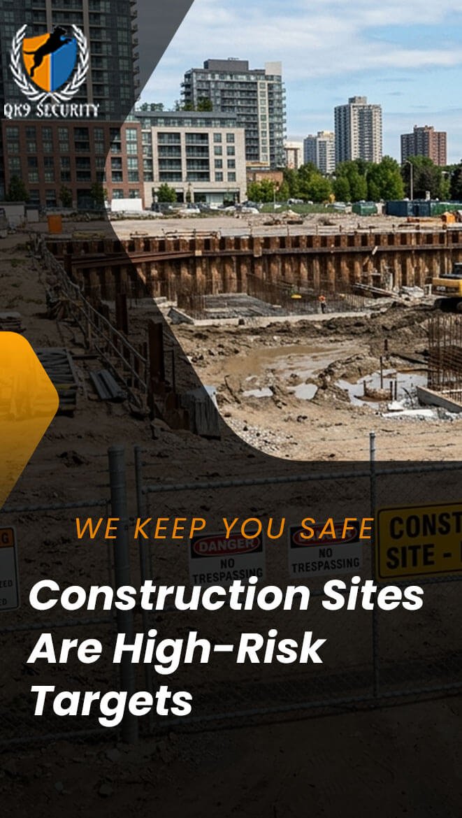 Why Construction Site Security Is Essential in the UK | QK9 Security ...